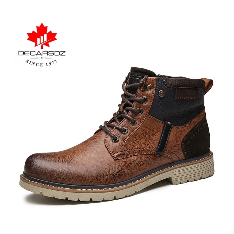 Men's 2023 Leather Casual Brand Design Boots BENNYS 