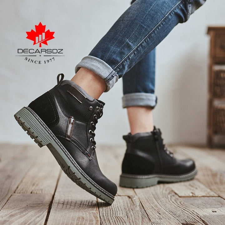 Men's 2023 Leather Casual Brand Design Boots BENNYS 