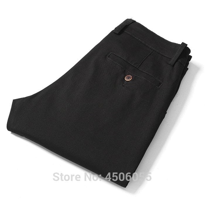 Men's Business Straight Cotton Trousers  Slim Fit Casual  Pants BENNYS 