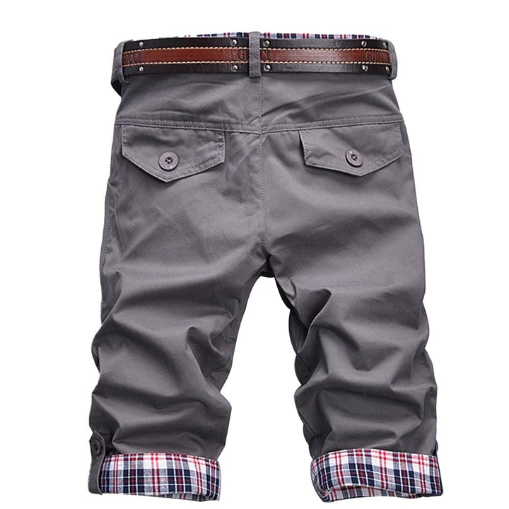 Men's Casual Summer Plaid Patchwork Summer Sports Shorts BENNYS 