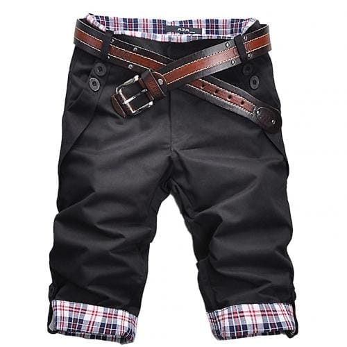 Men's Casual Summer Plaid Patchwork Summer Sports Shorts BENNYS 