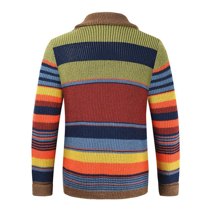 Men's Color Block Sweater Coat BENNYS 