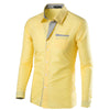 Men's Cotton Long Sleeve Embroidered Casual Shirts For Men BENNYS 