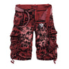 Men's Denim Loose Casual Five-point Overalls Camouflage Shorts BENNYS 
