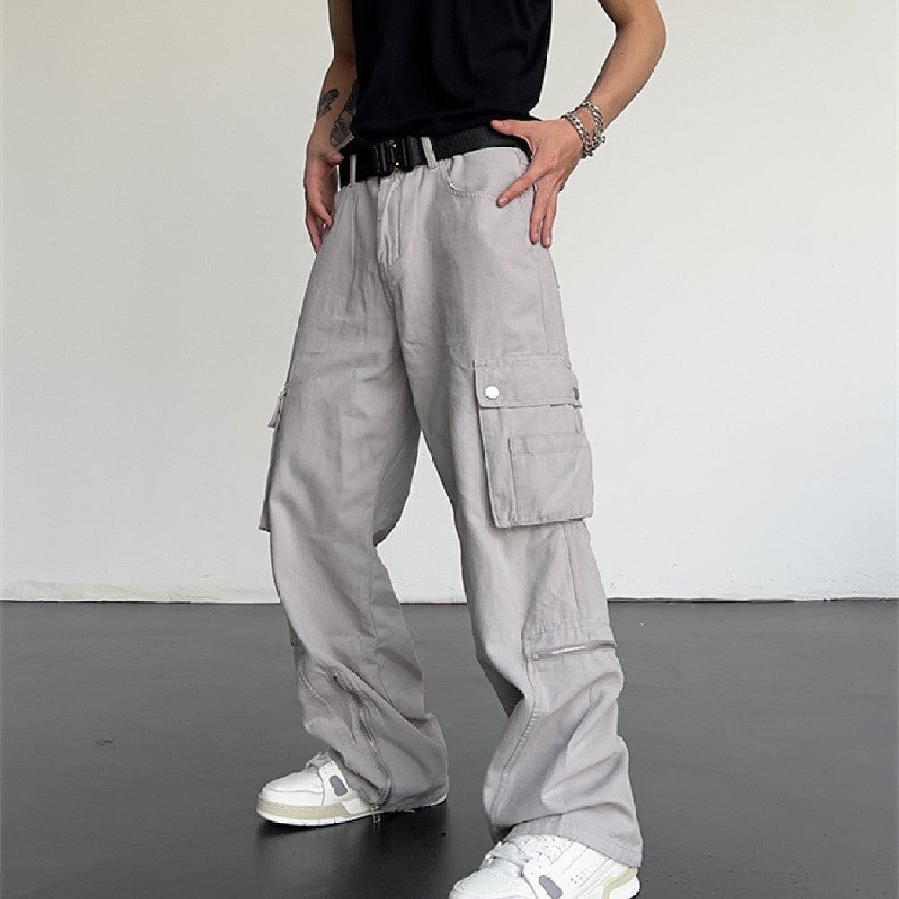 Men's Fashionable Large Pocket Cargo Pants – Bennys Beauty World
