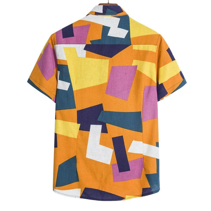 Men s Geometric Print Shirt BENNYS 