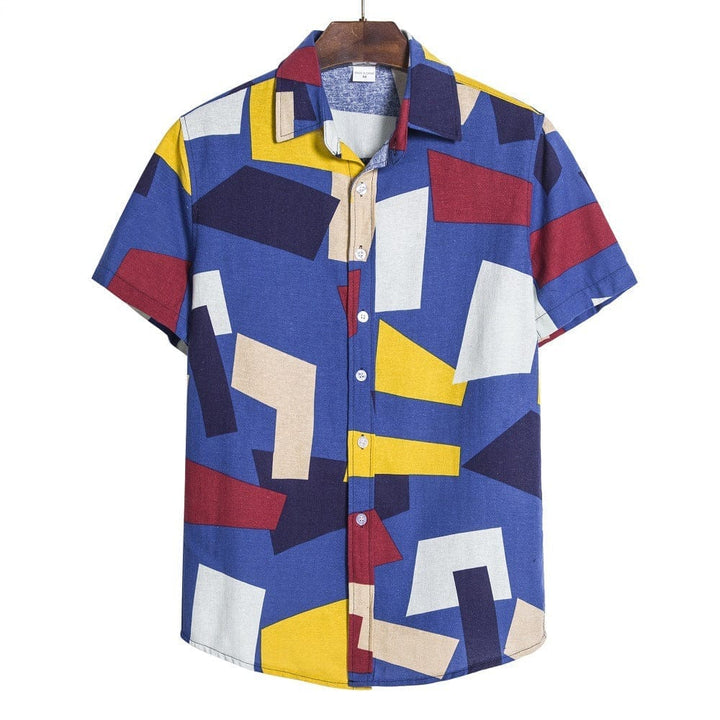 Men s Geometric Print Shirt BENNYS 