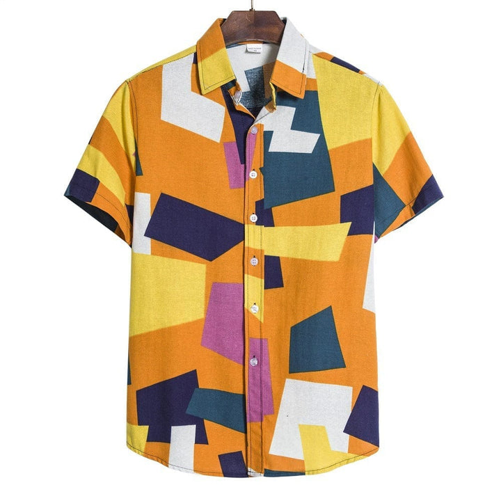 Men s Geometric Print Shirt BENNYS 