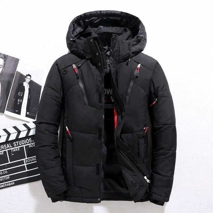 Men's Hooded Outdoor Thick Warm Padded Snow Coat Oversized M-4XL BENNYS 