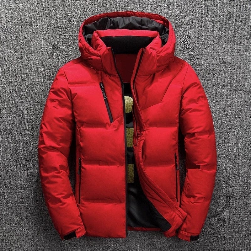 Men's Hooded Outdoor Thick Warm Padded Snow Coat Oversized M-4XL BENNYS 