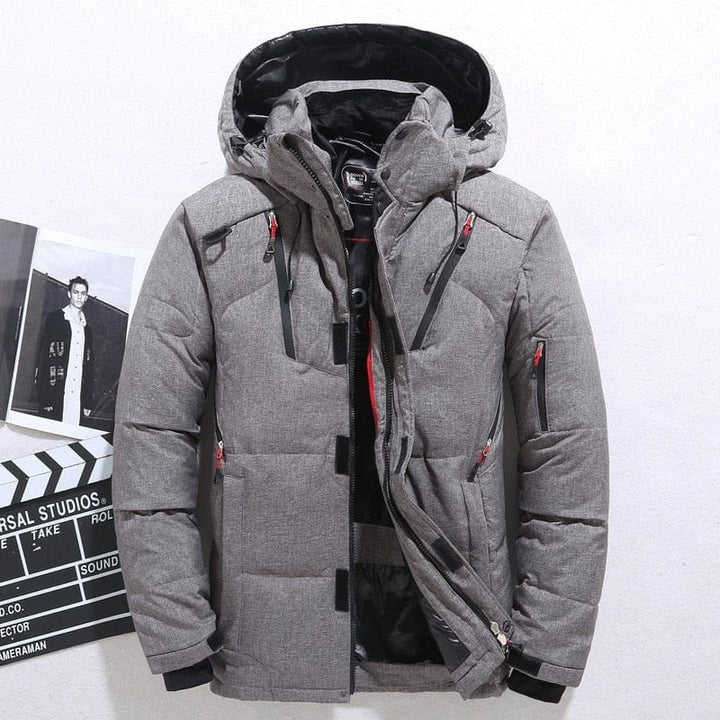 Men's Hooded Outdoor Thick Warm Padded Snow Coat Oversized M-4XL BENNYS 