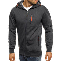 Men's Jackets Hooded Coats Casual Zipper Sweatshirts BENNYS 