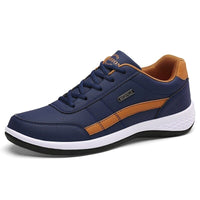 Men's Leather  Luxury Brand Casual Shoe/Sneakers Italian Breathable Leisure Male Footwear BENNYS 