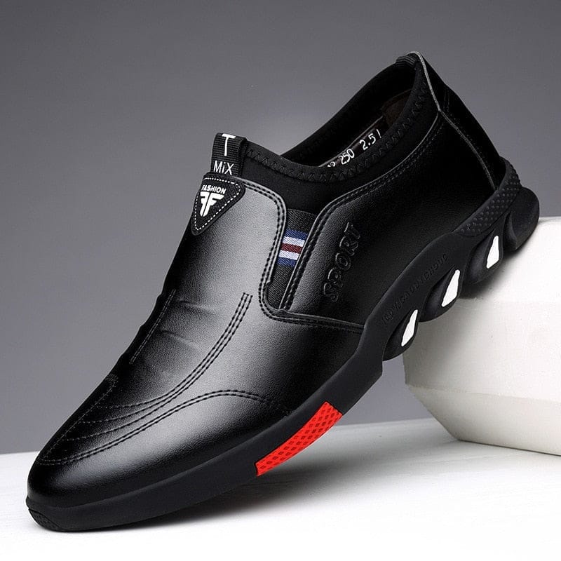 Men's Leather Spring 2021 New Men's Business Casual Shoes BENNYS 