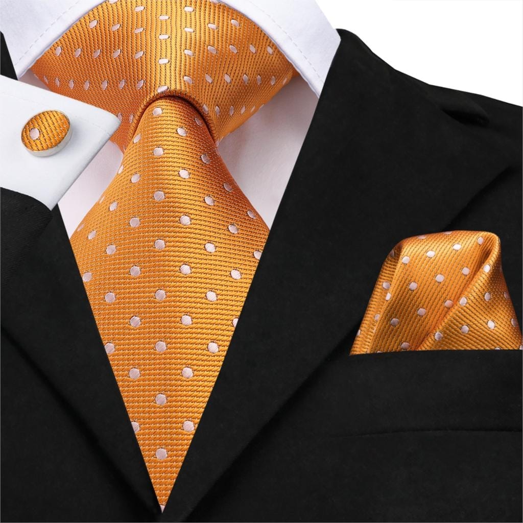 Men's Silk Tie Fashion Solid Business And Wedding Party Neck Ties BENNYS 