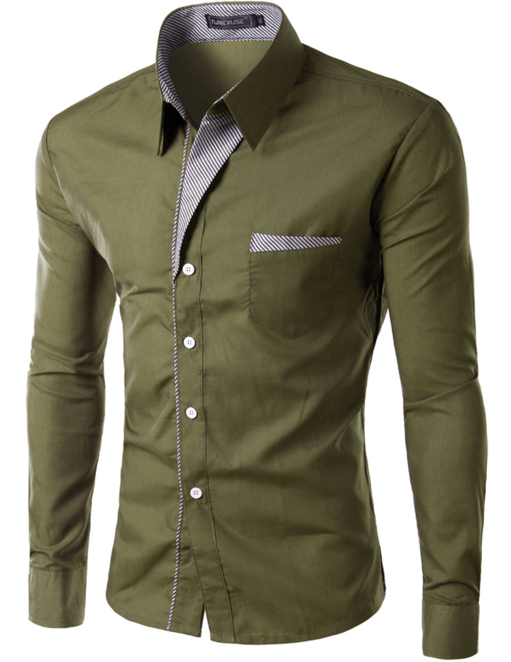 Men's Solid Business Casual Shirt BENNYS 