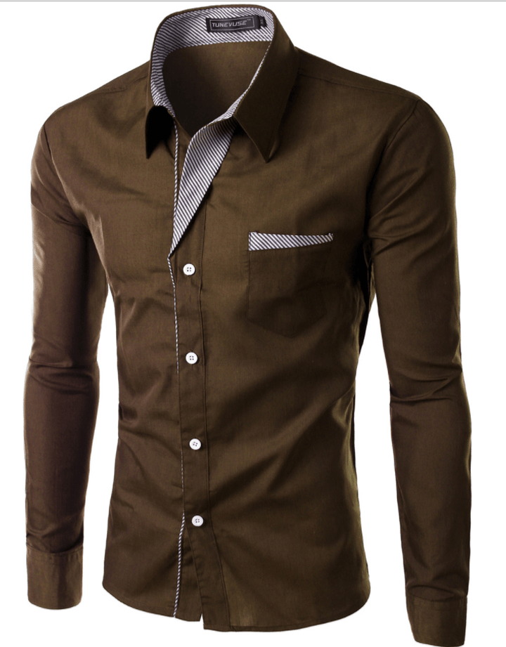 Men's Solid Business Casual Shirt BENNYS 