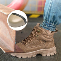 Men's Steel Toe Safety Boots Construction Industrial Work Shoes Sneakers BENNYS 