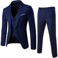Men's Suit Fashion sets Slim 3-Piece Suit Business Wedding Party Suit BENNYS 