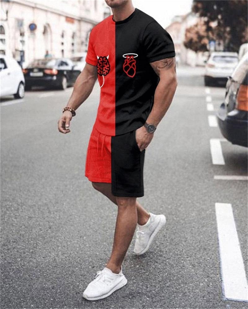 Men's Tracksuit Set Fashion Summer Clothing BENNYS 