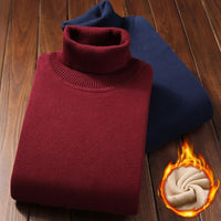 Men's Velvet Thick Turtleneck Sweater BENNYS 