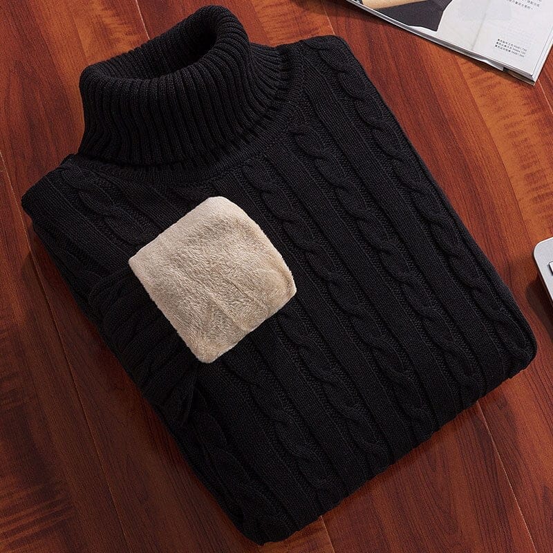 Men's Velvet Thick Turtleneck Sweater BENNYS 