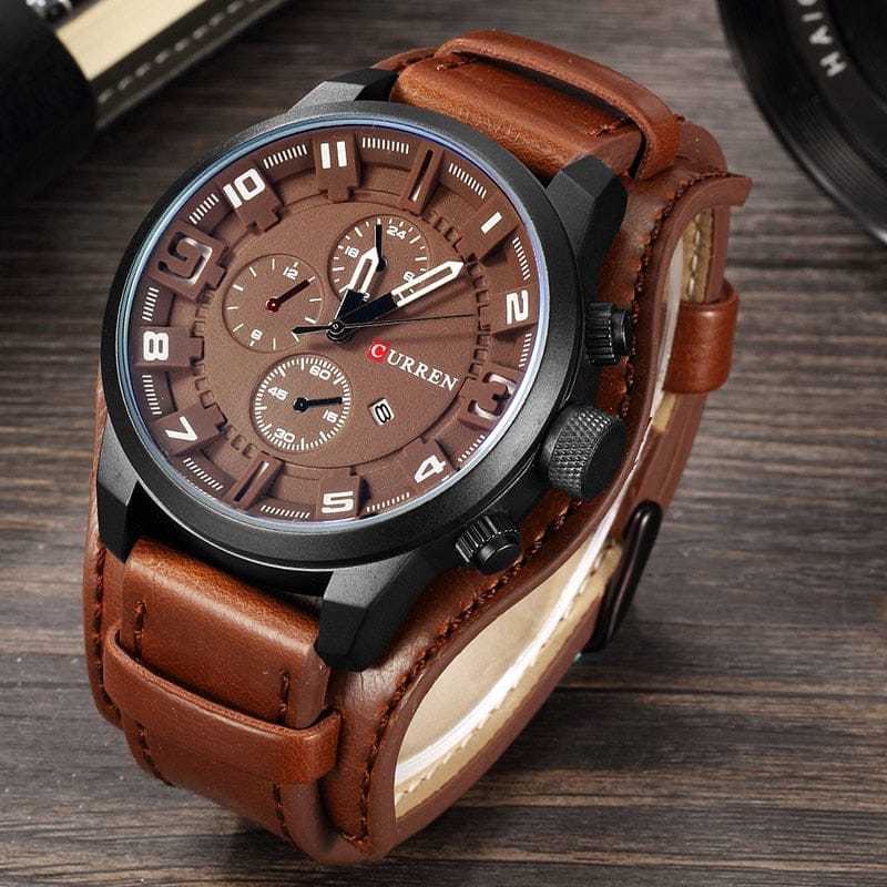 Men's Watches Top Brand Luxury Fashion & Casual Business Quartz Watch BENNYS 