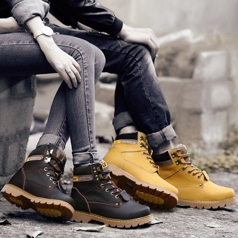 Men s Winter Boots Ankle Boots Men Shoes Waterproof Non slip Shoes