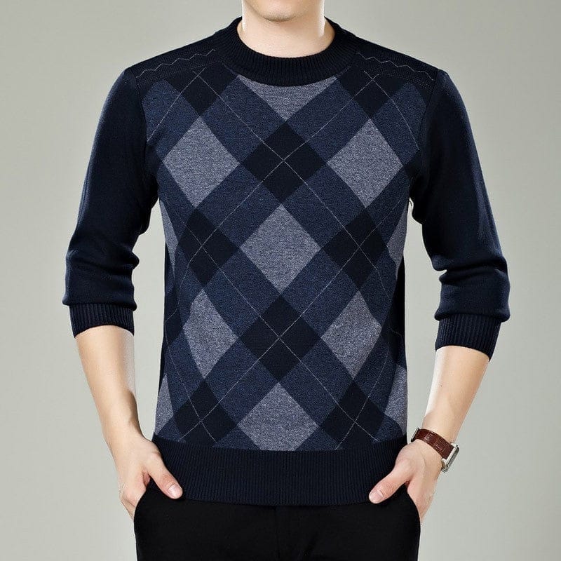 Men's Winter Thick Warm Cashmere Turtleneck Sweater BENNYS 