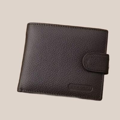 Luxury Men Bifold Leather Purse ID Cash Receipt Holder Organizer Note Case Wallet BENNYS 