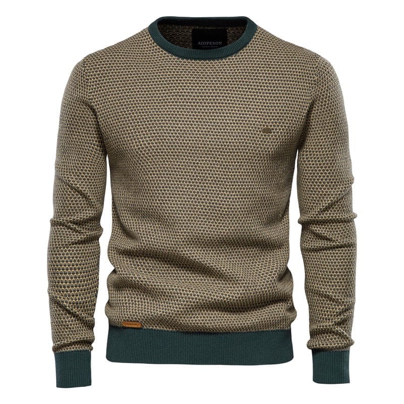 Mens Casual Warm O-neck Quality Knitted Sweater BENNYS 
