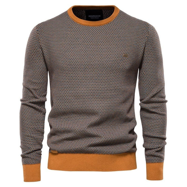 Mens Casual Warm O-neck Quality Knitted Sweater BENNYS 