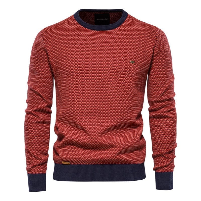 Mens Casual Warm O-neck Quality Knitted Sweater BENNYS 