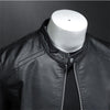 Mens Pu Leather Jacket Fashion Motorcycle Leather Coat BENNYS 