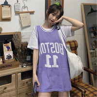 Mid-length Loose Bottoming Shirt, Outer Sleeveless Top BENNYS 