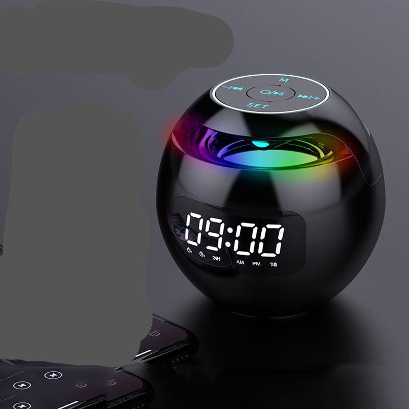 Mini Portable Clock Colorful Bluetooth Speaker BENNYS 