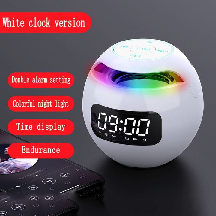 Mini Portable Clock Colorful Bluetooth Speaker BENNYS 