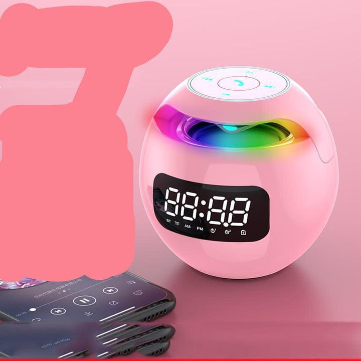 Mini Portable Clock Colorful Bluetooth Speaker BENNYS 