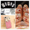 Mix Sizes 1440PCS/Pack Crystal Rhinestones For Nails 3D Nail Art Decoration BENNYS 