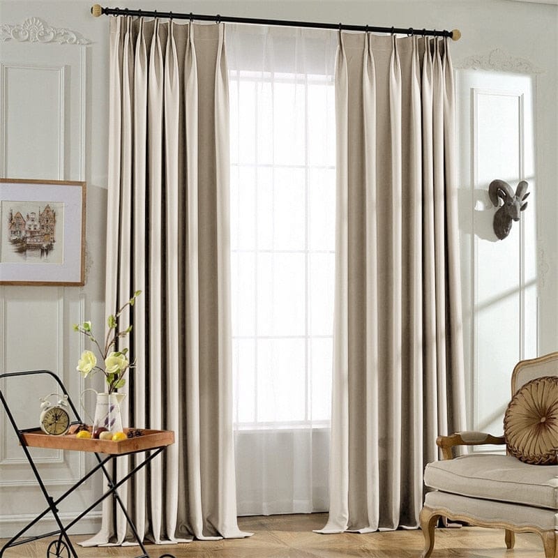 Modern Curtains For Living Room Bedroom Thermal Insulated Drapes