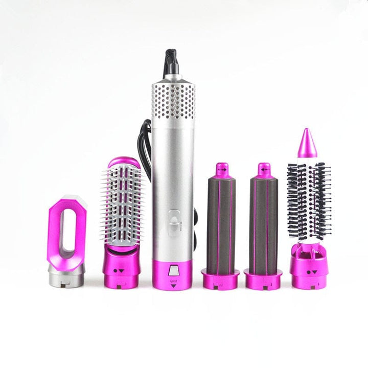 Multifunctional Electric Hair Dryer Blow Dryer Hair Curling Iron Rotating Brush Hairdryer 5 In 1 BENNYS 