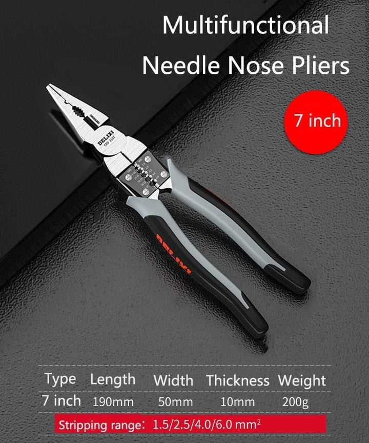 Multifunctional Universal Diagonal Pliers Needle Nose Pliers BENNYS 