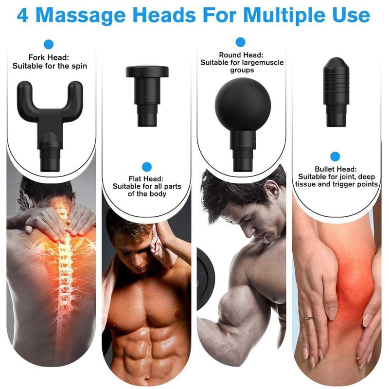 Muscle Massage Gun Sport Therapy Massager Body Relaxation BENNYS 