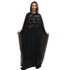 Muslim Long Bat Sleeve Hooded Collar  Dress BENNYS 