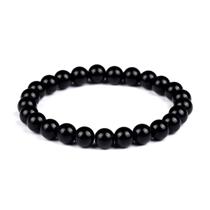 Natural Bead Bracelet 8mm Natural Stone Lava Rock Tiger Eye Charm Bracelet BENNYS 