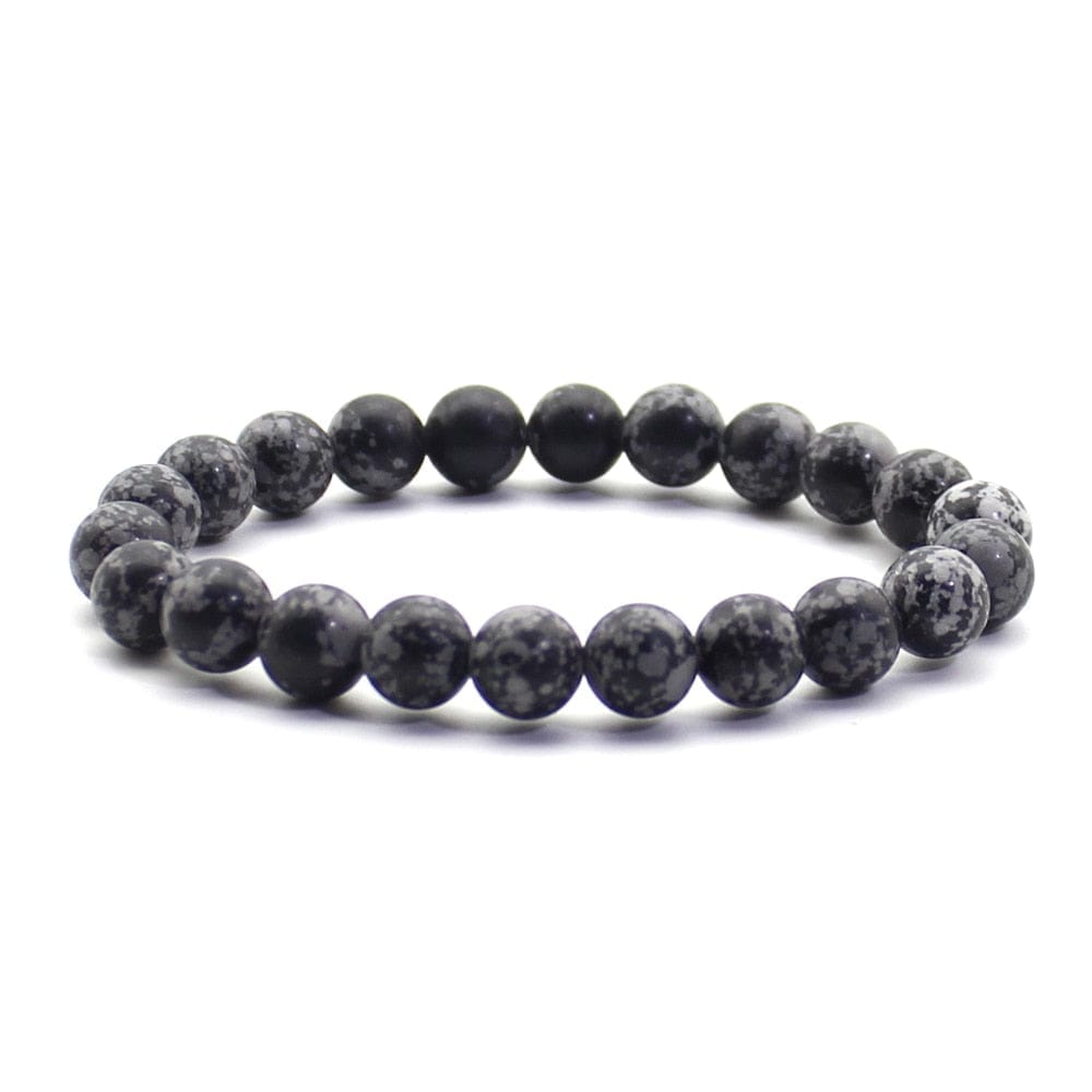 Natural Bead Bracelet 8mm Natural Stone Lava Rock Tiger Eye Charm Bracelet BENNYS 