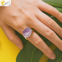 Natural Stone Women's Resizable Fashion Ring BENNYS 