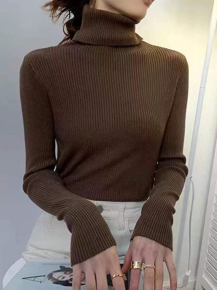 New 2022 Women Pullover Turtleneck Sweater BENNYS 