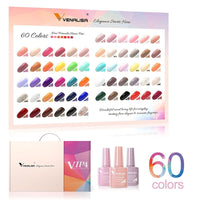 New 60 Fashion Color Gel Polish Kit BENNYS 