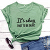New Arrival Summer 100%Cotton Funny T Shirt Mental Awareness shirt BENNYS 